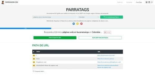 SEOTags - Herramienta SEO